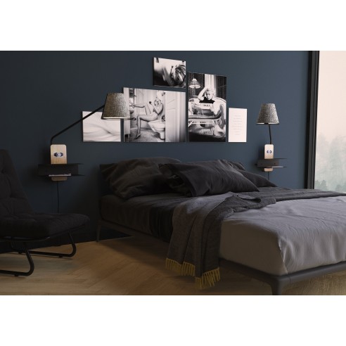 APPLIQUE-CHEVET_19 CHÊNE HUILÉ APPLIQUE-CHEVET_19 CHÊNE HUILÉ